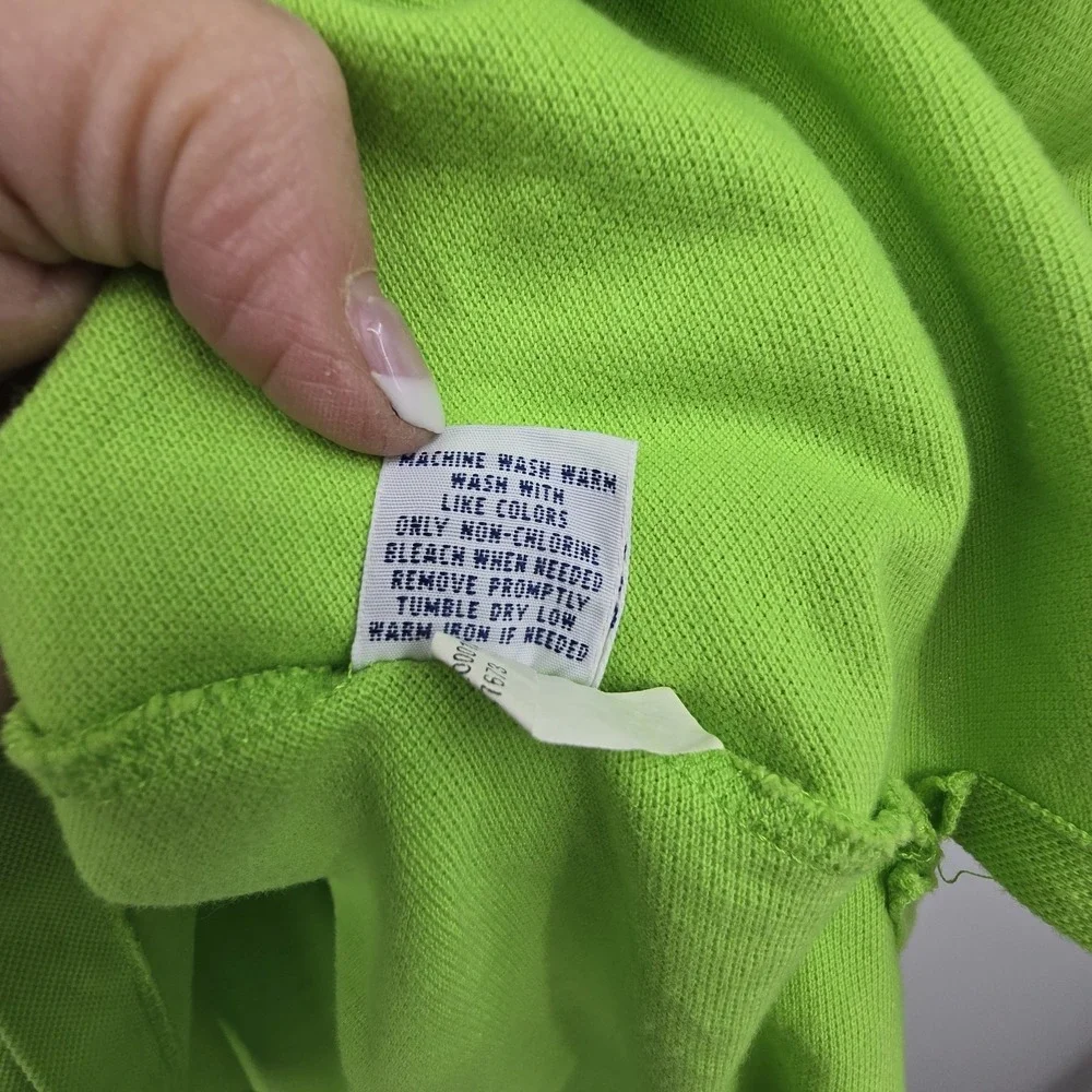 Ralph Lauren RL Lobster Polo Shirt Custom Fit Mens 3XLT Green Preppy‎ Nautical